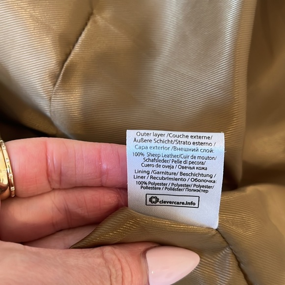 REMAIN BIRGER CHRISTENSEN Eilera Belted Leather Shacket size 2 - Picture 11 of 15